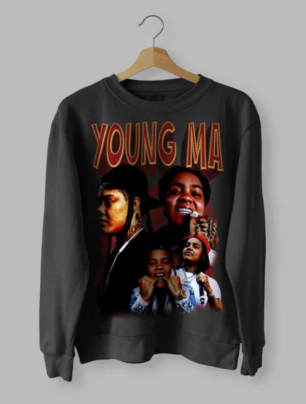 Young Ma Sweatshirt Unisex Size